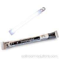 Cyalume SnapLight White Glow Sticks, 6 Industrial Grade, Ultra-Bright Light Sticks with 12-Hour Duration, 10-Pack 557262702